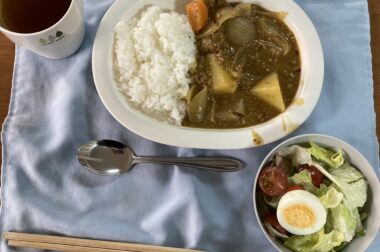 調理レク　カレーライスづくり